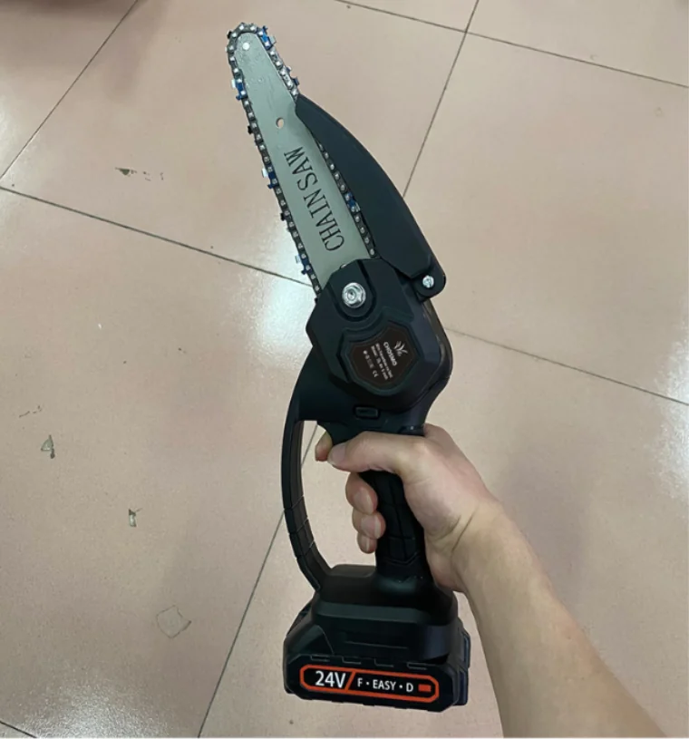 Ilustrație pentru Cea mai bună drujbă electrică